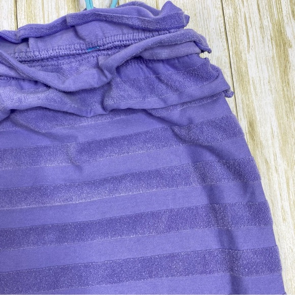 Vintage Disney Store Purple Ariel Little Mermaid Terrycloth Swim Coverup - Picture 3 of 8